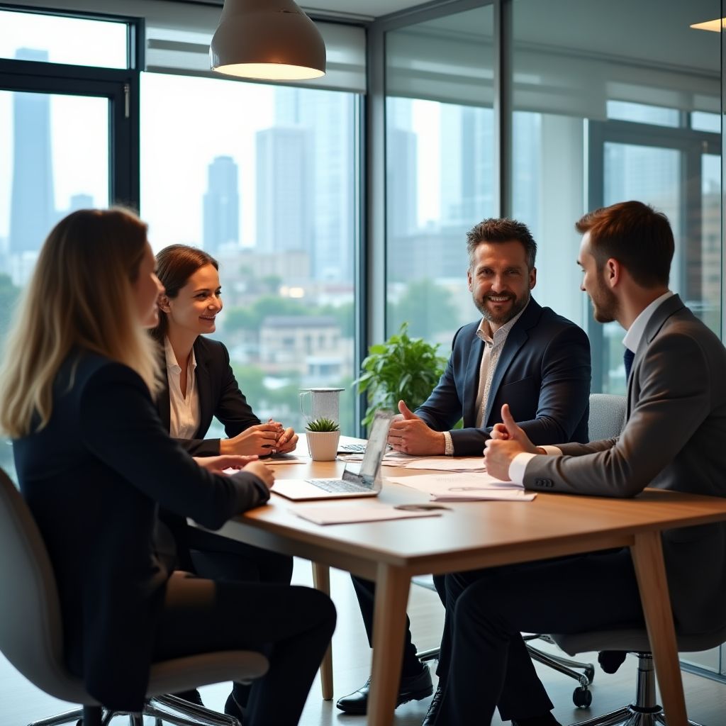 Das ZukunftsImpuls Team in einer Coaching-Session