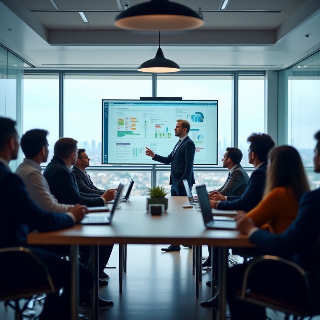 Workshop mit Führungskräften